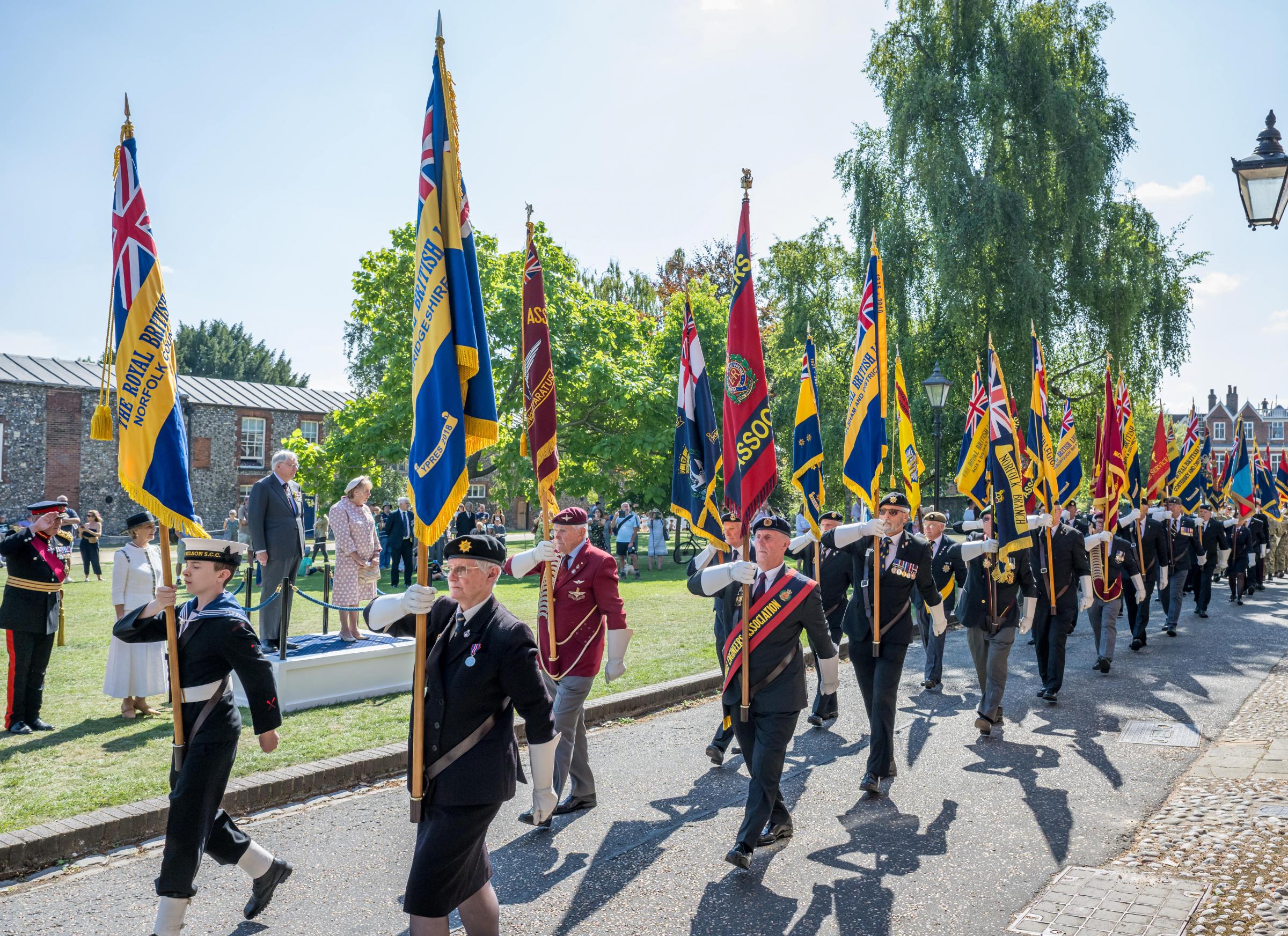 VJ day marked at Norwich Cathedral 80 years on